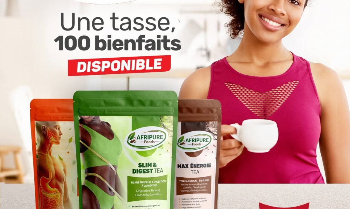 Design de Packaging – Gamme de Tisanes AFRIPURE Foods